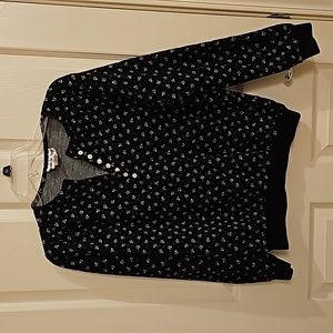 Cathy Daniel's Button Front Top